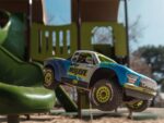 Arrma MOJAVE GROM MEGA 380 4X4 Desert Truck RTR Blue/Yellow ARA2104T2 - Image 12