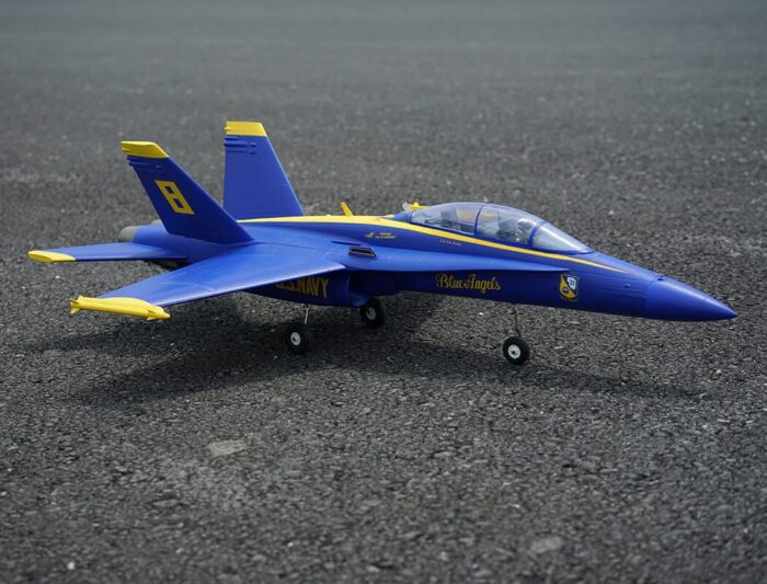 XFly Twin 40mm F-18 EDF 705mm Jet Without Tx/Rx/Batt Blue XF119P-B - Image 11