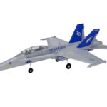 XFly Twin 40mm F-18 EDF 705mm Jet Without Tx/Rx/Batt Grey XF119P-G