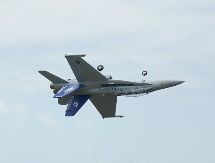 XFly Twin 40mm F-18 EDF 705mm Jet Without Tx/Rx/Batt Grey XF119P-G - Image 13