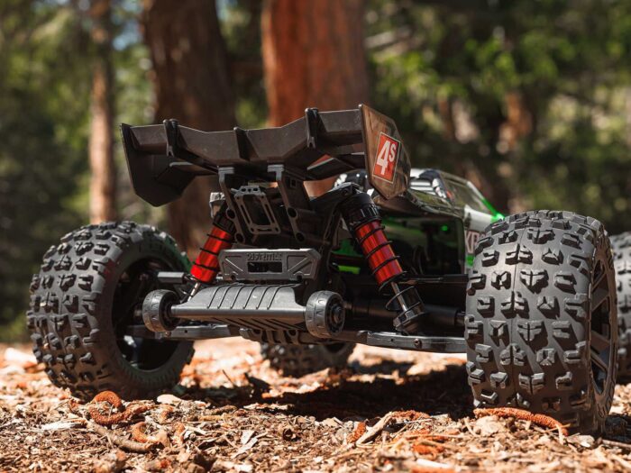 Arrma 1/10 Kraton 4x4 4S BLX Centre Diff Speed MT (Green) ARA4408V2T4 - Image 6