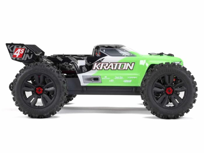 Arrma 1/10 Kraton 4x4 4S BLX Centre Diff Speed MT (Green) ARA4408V2T4 - Image 10