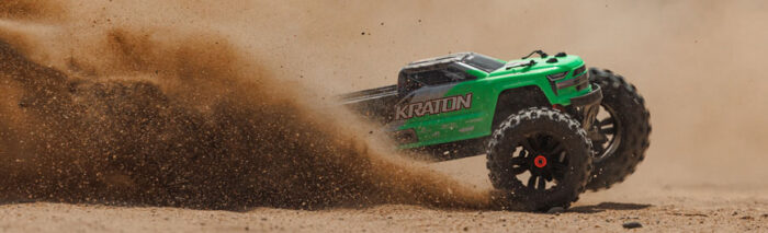 Arrma 1/10 Kraton 4x4 4S BLX Centre Diff Speed MT (Green) ARA4408V2T4 - Image 13