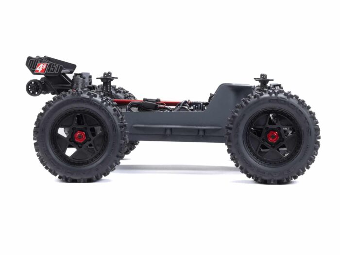 Arrma 1/10 Outcast 4x4 4S BLX Centre Diff Stunt MT (Red) ARA4410V2T4 - Image 4