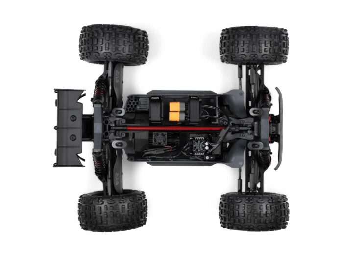 Arrma 1/10 Outcast 4x4 4S BLX Centre Diff Stunt MT (Red) ARA4410V2T4 - Image 2