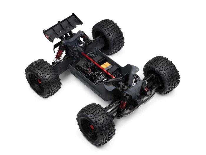 Arrma 1/10 Outcast 4x4 4S BLX Centre Diff Stunt MT (Red) ARA4410V2T4 - Image 3