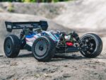 TLR 1/8 TLR Tuned Typhon 6S 4WD BLX Buggy RTR, Red/Blue ARA8406 - Image 3