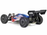 TLR 1/8 TLR Tuned Typhon 6S 4WD BLX Buggy RTR, Red/Blue ARA8406 - Image 11