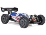 TLR 1/8 TLR Tuned Typhon 6S 4WD BLX Buggy RTR, Red/Blue ARA8406 - Image 12