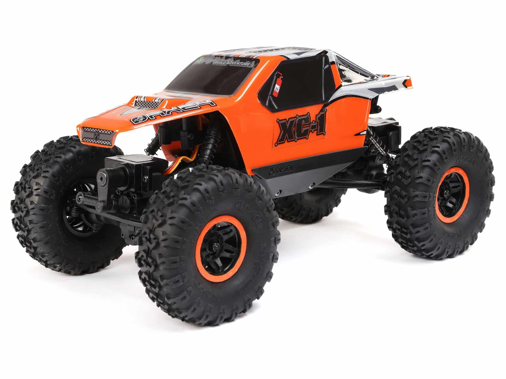 C-AXI00003T2 Axial 1/24 AX24 XC-1 4WS Crawler RTR, Orange AXI00003T2 - Image 1