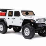 Axial SCX24 Jeep Gladiator 4WD Rock Crawler RTR, White AXI00005V2T4