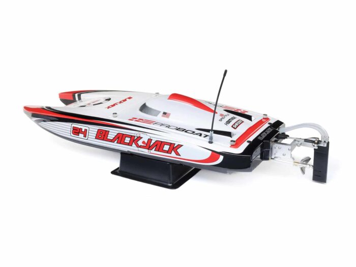 Pro Boat Blackjack 24" V2 Catamaran Brushless: RTR, Vegas Offshore PRB08049T2 - Image 12