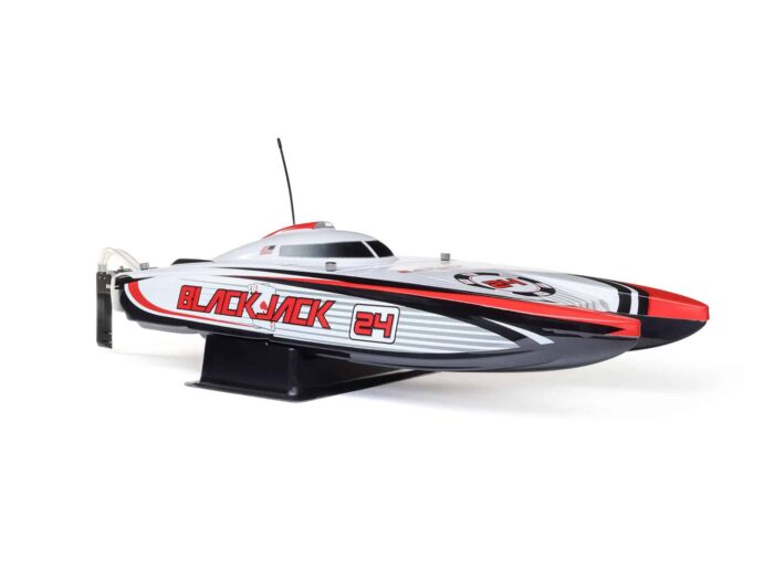Pro Boat Blackjack 24" V2 Catamaran Brushless: RTR, Vegas Offshore PRB08049T2 - Image 14