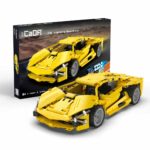 CaDA 1:18 Lightning Pull-Back Sports Car - 357 pcs C52021W - Image 2