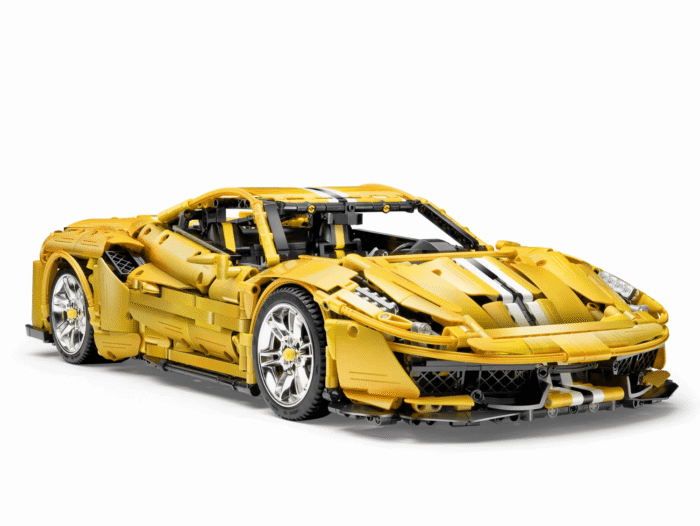 CaDa Italian super Racing Car 3187 pcs C61057W - Image 4