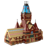 CaDa Harvard Memorial Hall 1411 pcs C66017W - Image 2