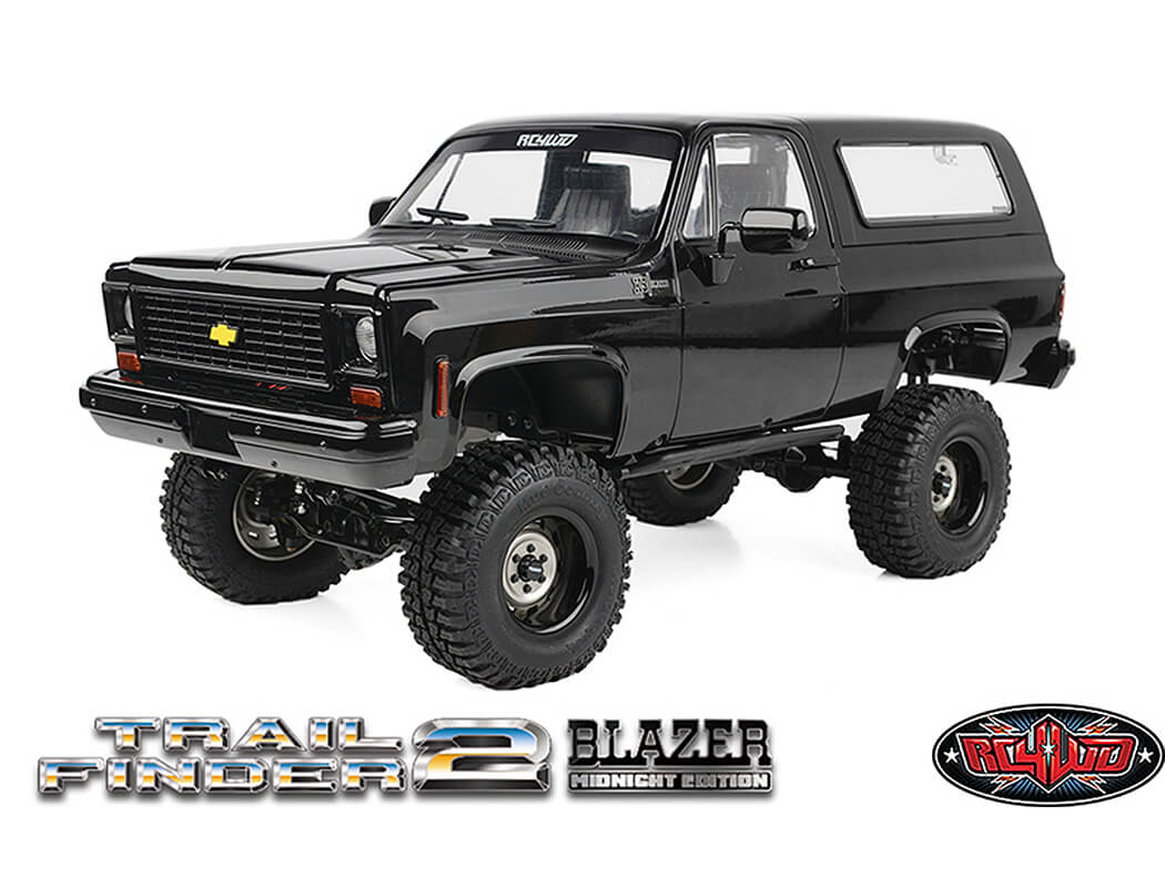 Z-RTR0068-gallery1 RC4WD Trailfinder 2 RTR With Chevrolet Blazer Body Set Midnight Edition Z-RTR0068 - Image 1