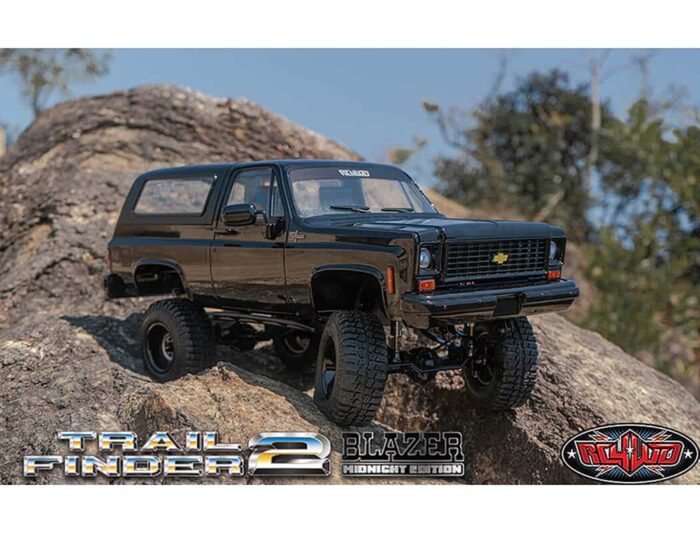 RC4WD Trailfinder 2 RTR With Chevrolet Blazer Body Set Midnight Edition Z-RTR0068 - Image 3