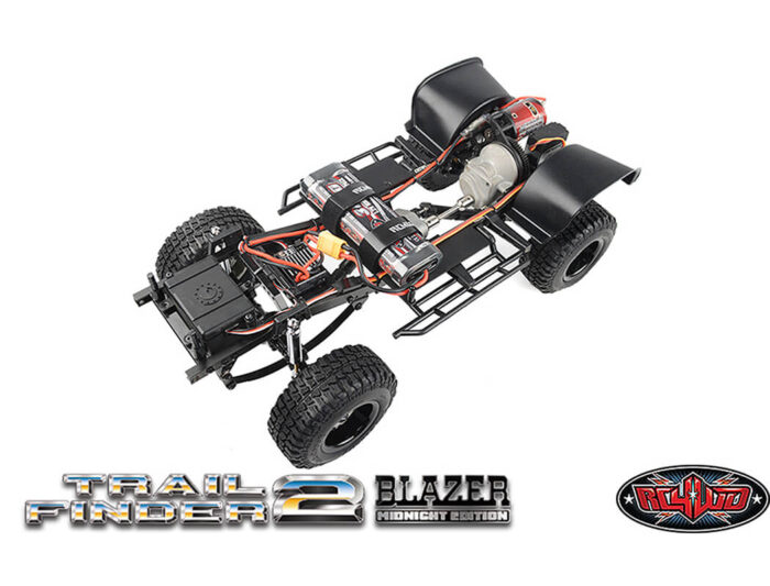 RC4WD Trailfinder 2 RTR With Chevrolet Blazer Body Set Midnight Edition Z-RTR0068 - Image 9