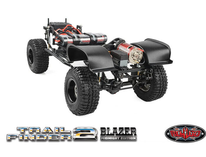 RC4WD Trailfinder 2 RTR With Chevrolet Blazer Body Set Midnight Edition Z-RTR0068 - Image 11
