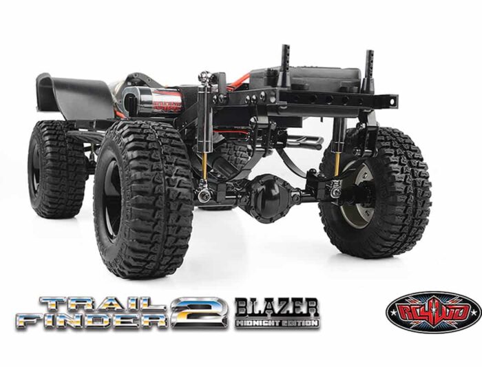 RC4WD Trailfinder 2 RTR With Chevrolet Blazer Body Set Midnight Edition Z-RTR0068 - Image 13