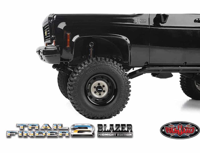 RC4WD Trailfinder 2 RTR With Chevrolet Blazer Body Set Midnight Edition Z-RTR0068 - Image 12