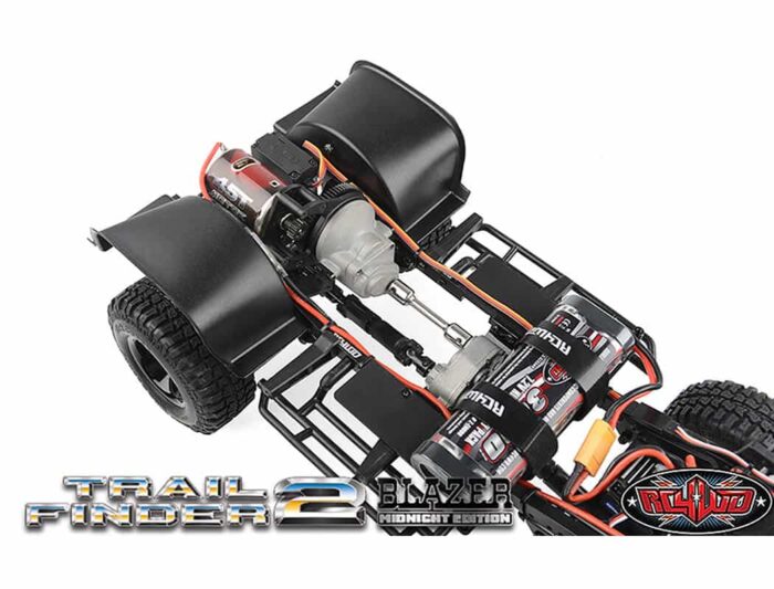 RC4WD Trailfinder 2 RTR With Chevrolet Blazer Body Set Midnight Edition Z-RTR0068 - Image 17