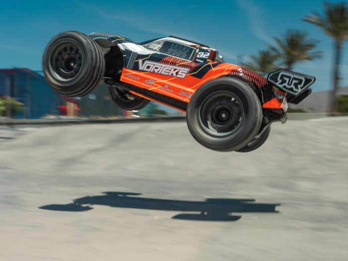 Arrma 1/10th Vorteks Mega RTR (With Battery & Charger) Orange ARA3205ST1 - Image 12