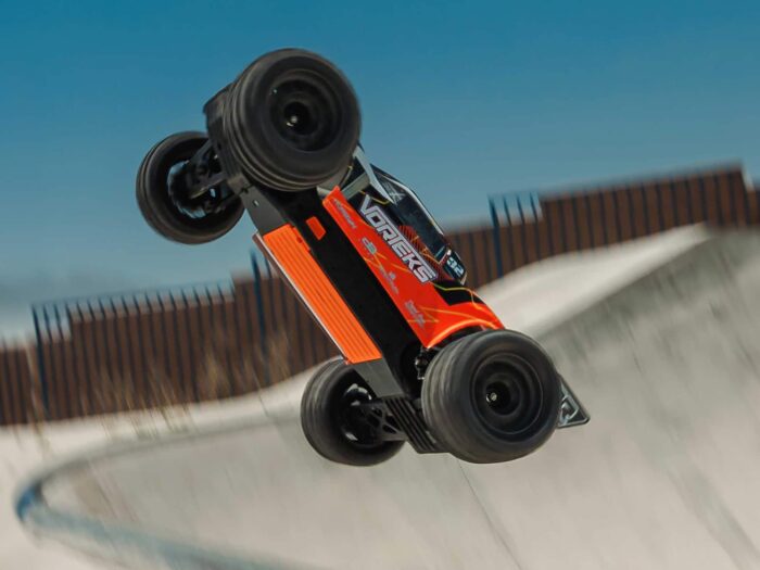 Arrma 1/10th Vorteks Mega RTR (With Battery & Charger) Orange ARA3205ST1 - Image 14