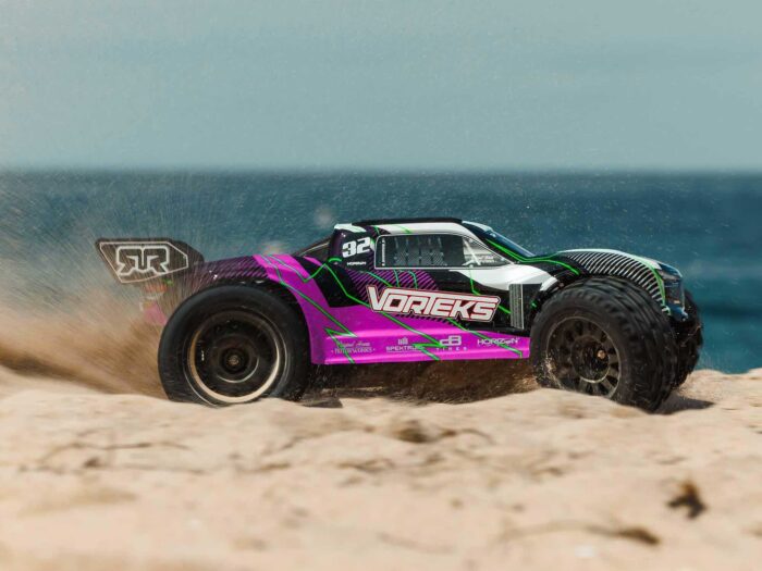 Arrma 1/10th Vorteks Mega RTR (With Battery & Charger) Purple ARA3205ST2 - Image 11