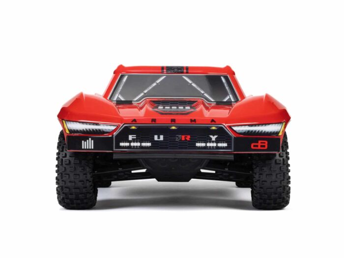 Arrma 1/10th Fury Mega 550 RTR (With Battery & Charger) Red ARA3221ST1 - Image 19