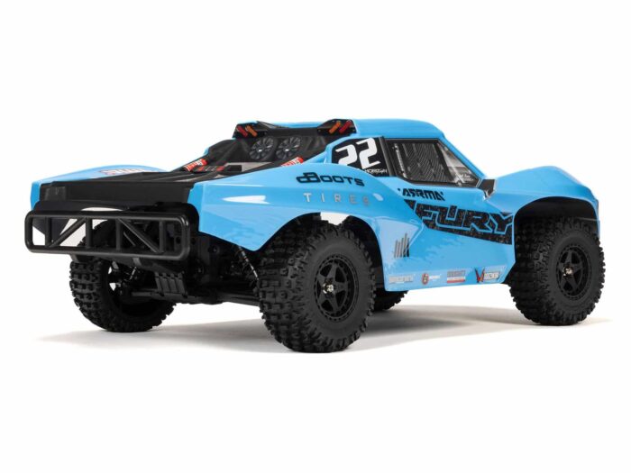 Arrma 1/10th Fury Mega 550 RTR (With Battery & Charger) Blue ARA3221ST2 - Image 5