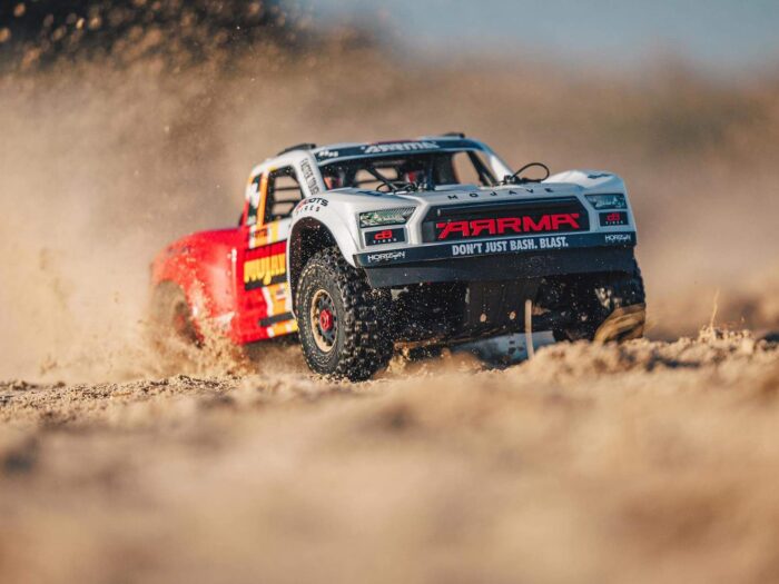 Arrma 1/8th Mojave 4S 4X4 Blx (With Centre Diff) White ARA4404T1 - Image 22