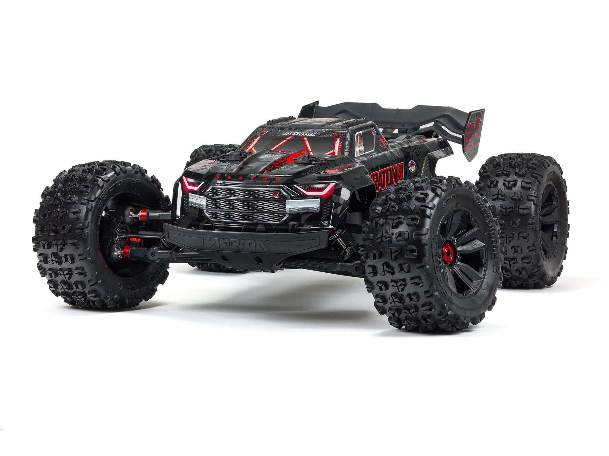 C-ARA5808V2T1 Arrma 1/5th Kraton 4X4 8S Blx EXB Monster Truck Black ARA5808V2T1 - Image 1