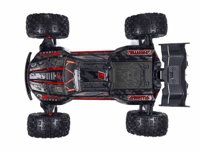 Arrma 1/5th Kraton 4X4 8S Blx EXB Monster Truck Black ARA5808V2T1 - Image 8