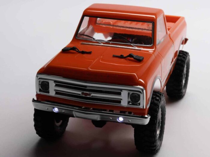 Axial 1/24th SCX24 1967 Chevrolet C10 Rock Crawler Orange AXI00001V2T3 - Image 5