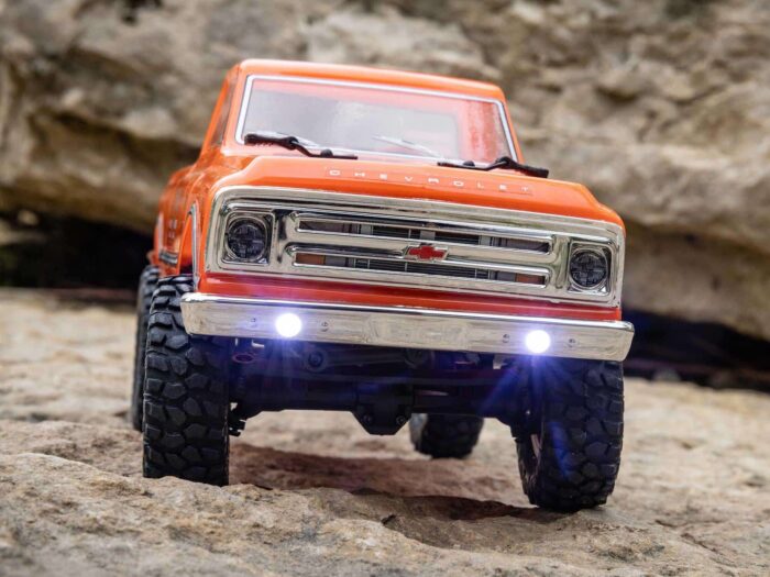 Axial 1/24th SCX24 1967 Chevrolet C10 Rock Crawler Orange AXI00001V2T3 - Image 15