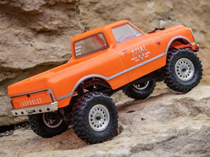 Axial 1/24th SCX24 1967 Chevrolet C10 Rock Crawler Orange AXI00001V2T3 - Image 16