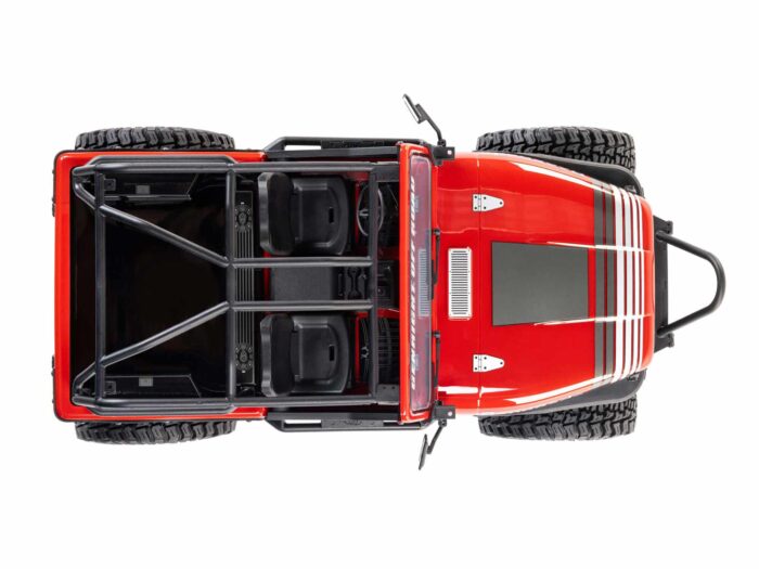 Axial 1/10th SCX10 III Jeep CJ-7 RTR Red AXI03008T1 - Image 7