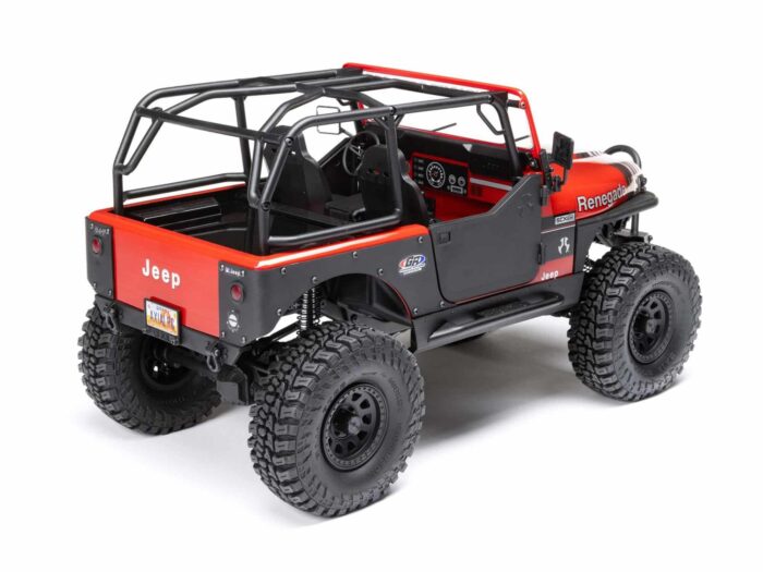 Axial 1/10th SCX10 III Jeep CJ-7 RTR Red AXI03008T1 - Image 12