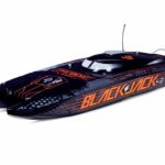Proboat Blackjack 42" 8S Brushless Catamaran Black/Orange PRB08043T1