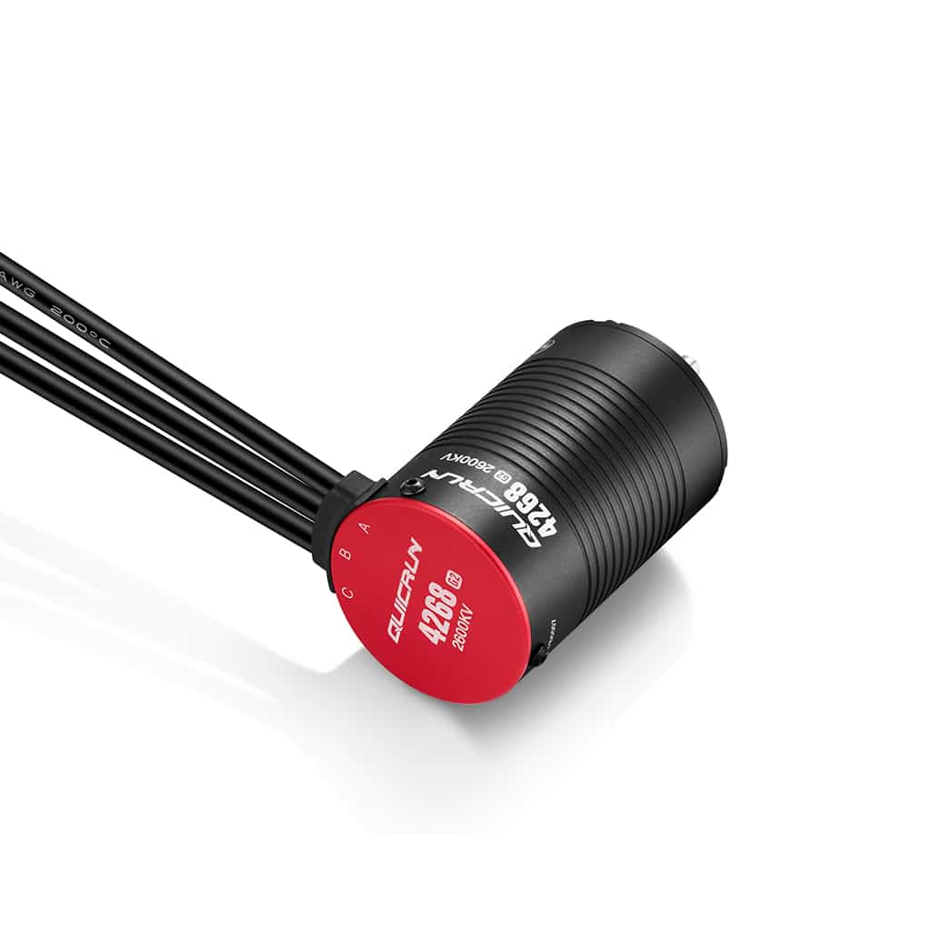 Hobbywing QUICRUN - 4268SL - 2600KV - Black - G2 Motor HW30404600