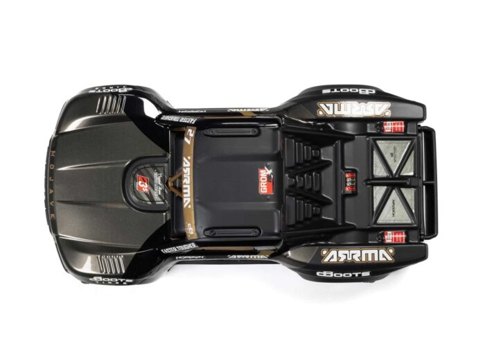Arrma 1/18th Mojave GROM 223S BLX 4X4 DT Black ARA2304T1 - Image 3