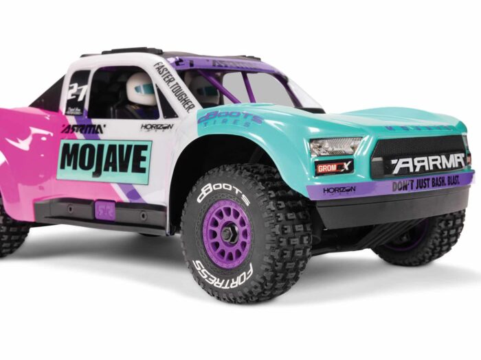 Arrma 1/18th Mojave GROM 223S BLX 4X4 DT with Batt/Charger Teal ARA2304ST1 - Image 8