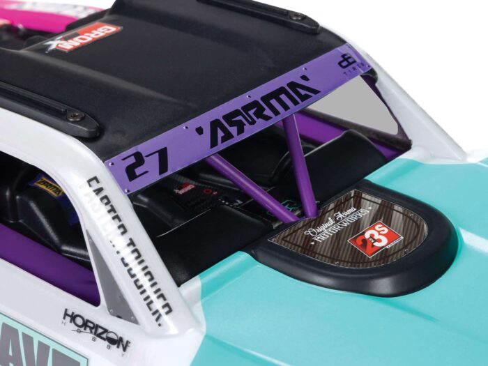 Arrma 1/18th Mojave GROM 223S BLX 4X4 DT with Batt/Charger Teal ARA2304ST1 - Image 9