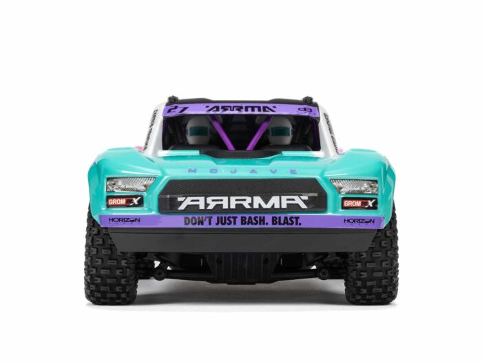 Arrma 1/18th Mojave GROM 223S BLX 4X4 DT with Batt/Charger Teal ARA2304ST1 - Image 14