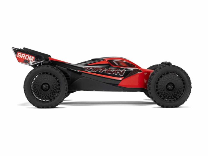 Arrma 1/18th Typhon GROM 223S BLX 4X4 with Batt/Charger Red ARA2306ST1 - Image 8