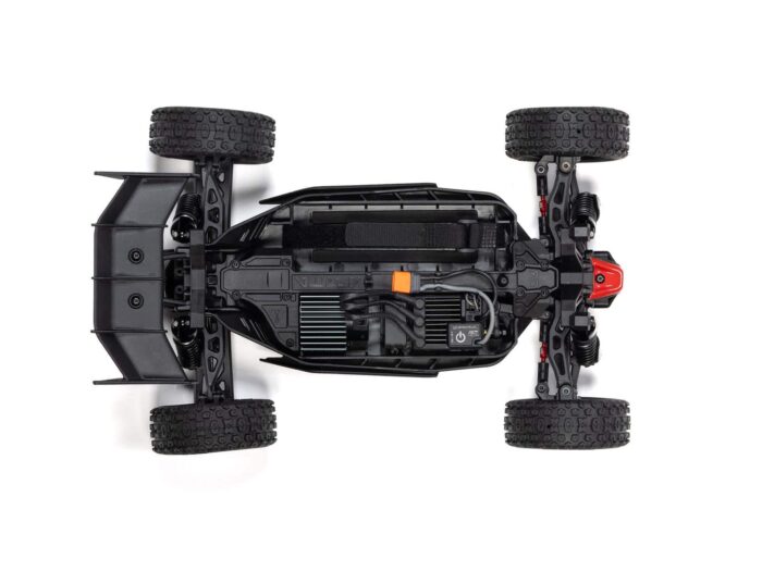 Arrma 1/18 Typhon GROM 223S BLX 4X4 with Batt/Charger Blue ARA2306ST2 - Image 5