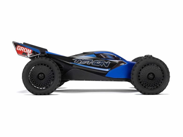 Arrma 1/18 Typhon GROM 223S BLX 4X4 with Batt/Charger Blue ARA2306ST2 - Image 7