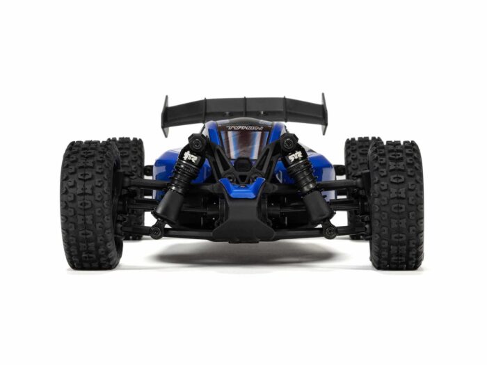 Arrma 1/18 Typhon GROM 223S BLX 4X4 with Batt/Charger Blue ARA2306ST2 - Image 8